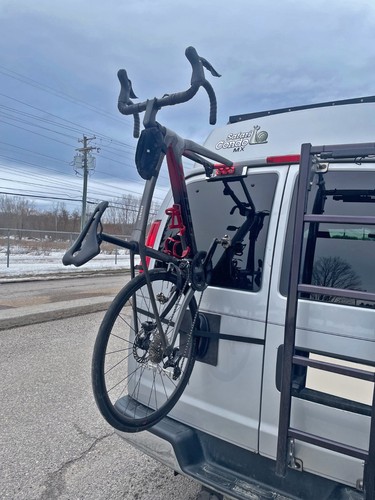 Bicycle bike rack for camper - rack,