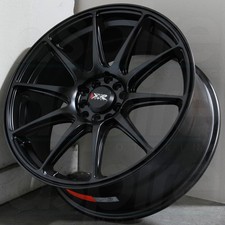 16x8 Flat Black Wheels XXR 527