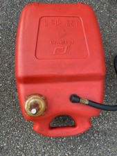 PLASTIMO 5 GALLON 22 Ltr FUEL TANK  HAND PUMP HOSE &  OUTBOARD MOTOR CONNECTION