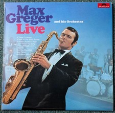 Max Greger –Live (MINT Vinyl LP) Jazz
