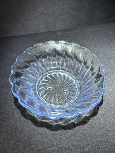 Bagley blue glass carnival - bagley,