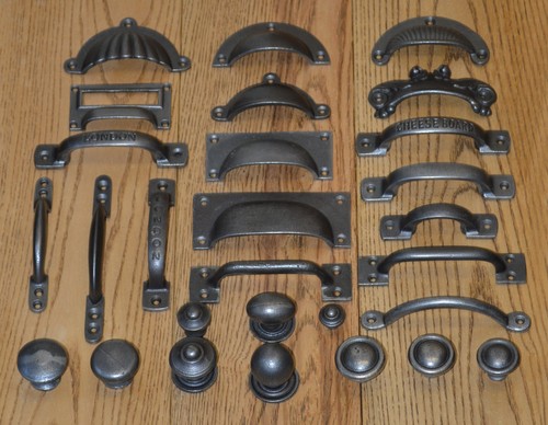 Cast iron chest - iron, door