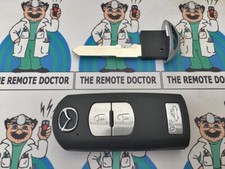 U MAZDA REMOTE 3 BUTTON + NEW UNCUT KEY SKE13E-01 WESTON SUPER MARE
