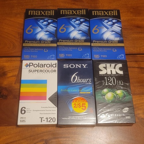 Lot new blank - lot, vcr