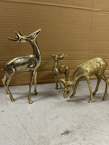 Three old brass - old,