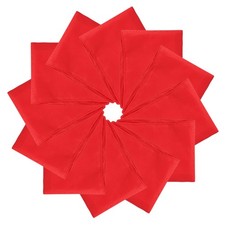 12Pcs 21"x21" Large Solid