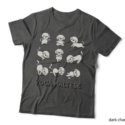 Maltese yoga shirt - yoga,
