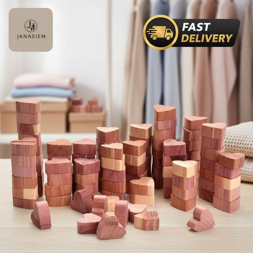 100 pack natural cedar moth - 100,