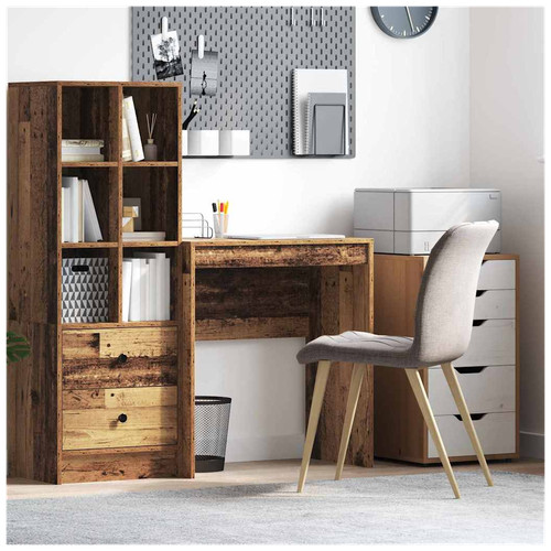 Desk old wood 70x40x76 - desk,