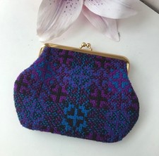 Welsh Wool Tapestry Purse Coin