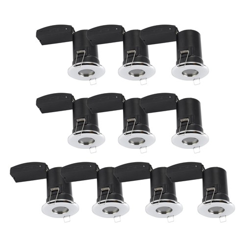 Set chrome gu10 fire - set, of