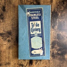 Vtg Sheffield Stainless Steel