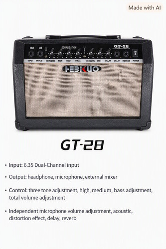 28w guitar amplifier with - amplifier,