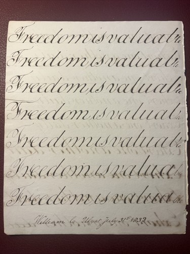 1833 ooak handwriting - ooak, by