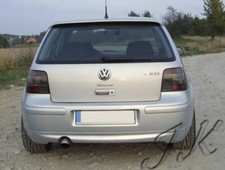 Rear Lip Spoiler Add On for VW Golf Mk4 (25th Anniversary Look) Exhaust Cut Out