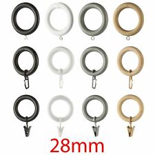 Wooden Curtain Rings 28mm -