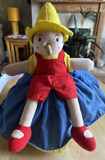 LATITUDE ENFANT PINOCCHIO, Jiminy CRICKET &  GEPPETTO TOPSY TURVY DOLL