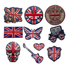 Union Jack London Guitar Skull