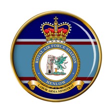 RAF Station Henlow Pin Badge