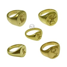 NEW 18ct Family Crest Yellow