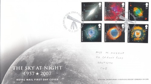 Sky night fdc star - at, rm