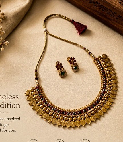 Handcrafted gold tone - handcrafted,