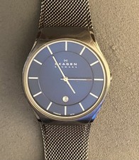 SKAGEN 956XLTTN Men’s Watch - 40mm Face, Quartz, Mineral Crystal, Titanium Case