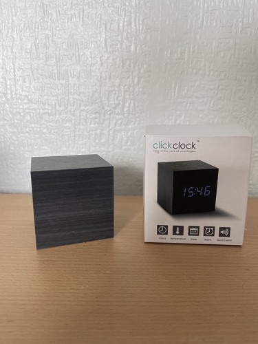 Cube click clock sound control - clock,