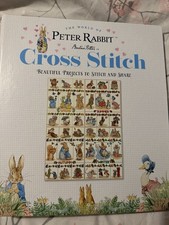 Peter Rabbit. Beatrix Potter. Cross Stitch Binder & Magazines 1-17 Hachette