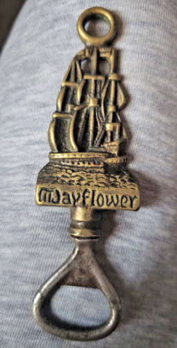 Vintage mayflower pilgrim - mayflower, ship