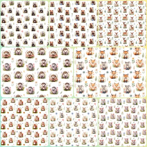 Cute woodland animals - cute,