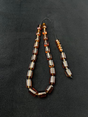 Rare blue amber komboloi - rare,