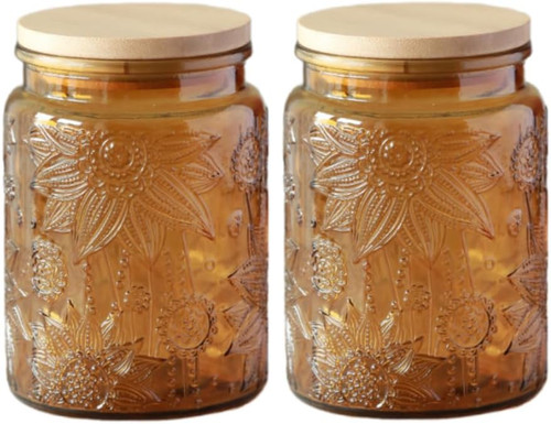 Set vintage glass kitchen - vintage,