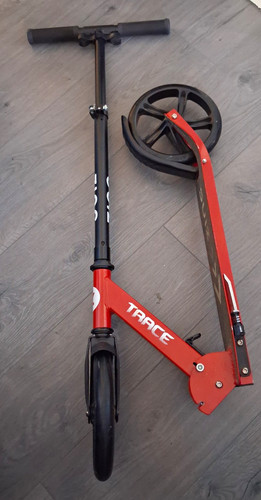 Zinc push scooter - zinc, wheels
