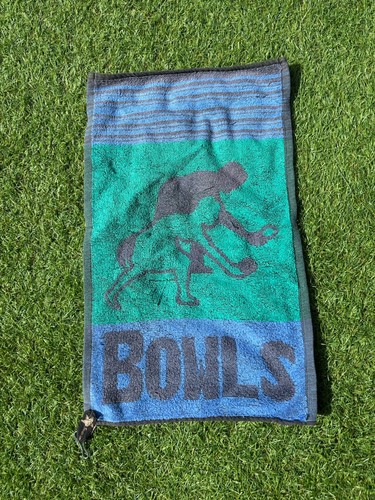 Lawn bowls towel - lawn,