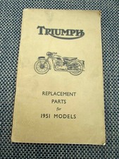 Triumph replacement parts for