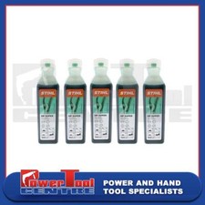 Stihl HP Super two-stroke engine oil (Green) 100ml Pack of 5 - 07813198068