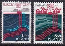 ICELAND 1983 Europa set of 2