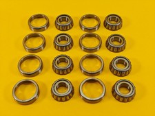 8x Taper Roller Bearing 30204 ID20 x OD47 x H15.25mm Erde 142, Daxara 147, Knott