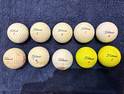 Titleist mixed recycled golf - recycled,