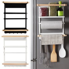 2pcs Metal Magnetic Spice Rack