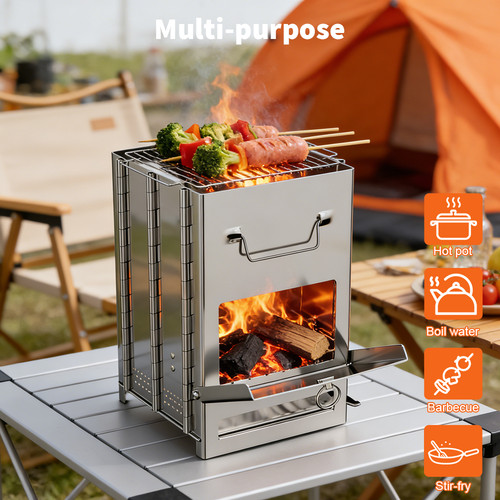 Camping stove wood burning - camping,