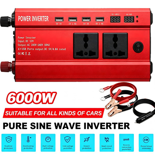 6000w power inverter 12v - inverter, dc