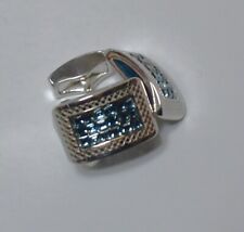 Tateossian Rectangular Silver