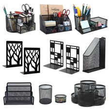 Desk Organisers Stationery Organiser Office Mesh Desk Tidy Accessories Storage