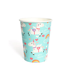 16 Unicorn Paper Party Cups -