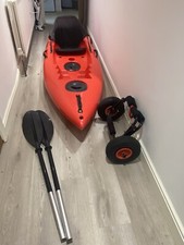 Sea kayak with Paddle and Trolley