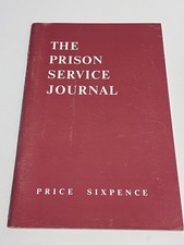 Prison Service Journal Vol I