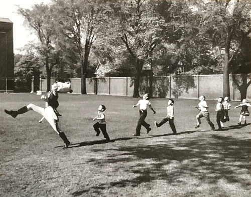 Drum major 1950 photograph - major,,