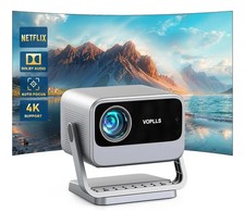 VOPLLS M10 Smart Projector WiFi 6 Bluetooth Netflix Projector
